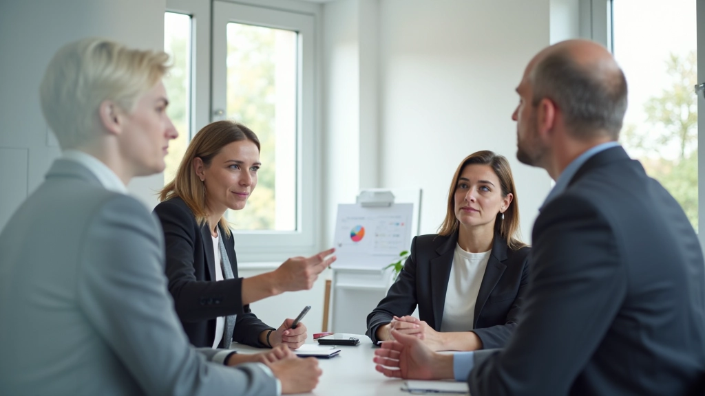 Komanda, kuri bendradarbiauja ir diskutuoja apie strategiją ir idėjas